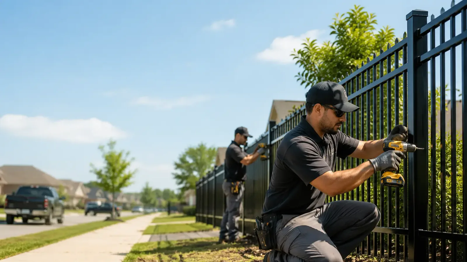 Metal Fence Installation in Madison, IN